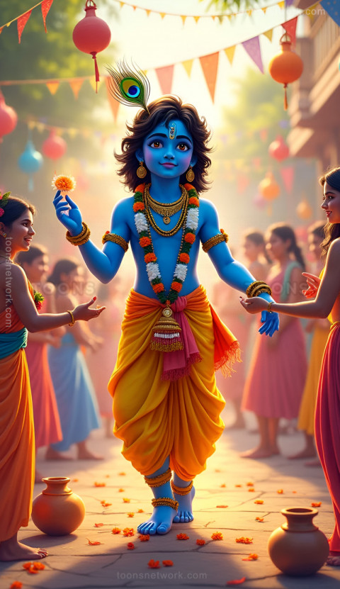 Lord Krishna in Janmashtami Festival, Download Krishna Wallpaper #32