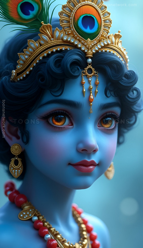 Beautiful little Krishna Innocent Face, Download Krishna Wallpaper #33