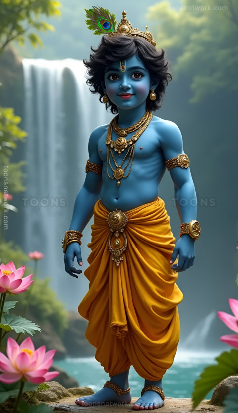 Realistic image of Little Krishna, Download Krishna Wallpaper #52