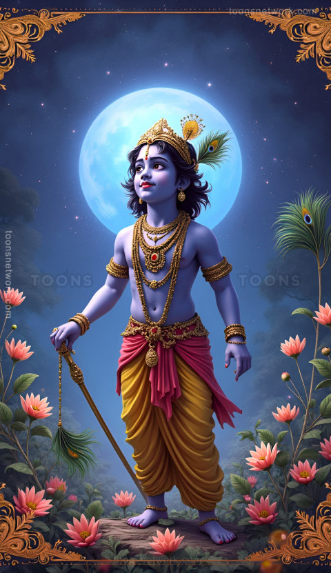 Little Krishna Powerful Image, Download Krishna Wallpaper #53