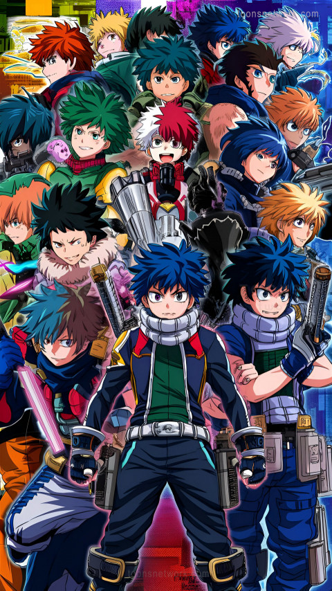 Download Anime My Hero Academia Characters Wallpaper, Deku, Denki  #11