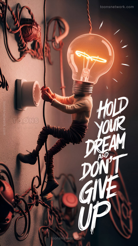 Hold Your Dream and Don't Give Up, Download Funny Wallpapers #19