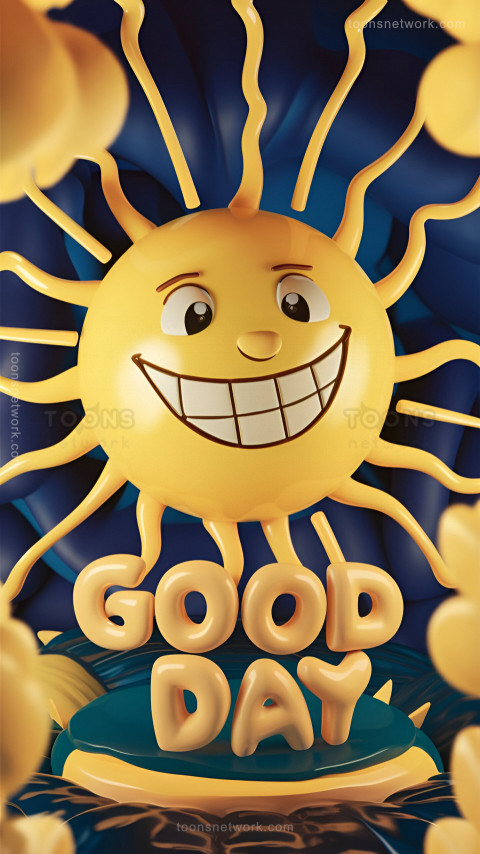 3D Cartoon Funny Sun Good Day, Download Funny Wallpapers #41