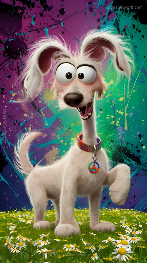 A Whimsical Dog with Large Round Eyes, Download Funny Wallpapers #78