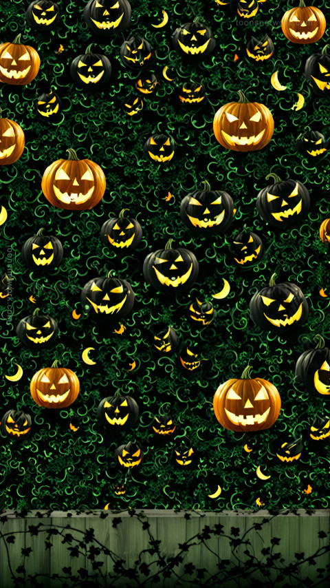 Halloween Pumpkin Pattern, Download Halloween Wallpaper #14