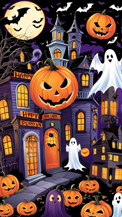 Halloween City, Download Halloween Wallpaper #18