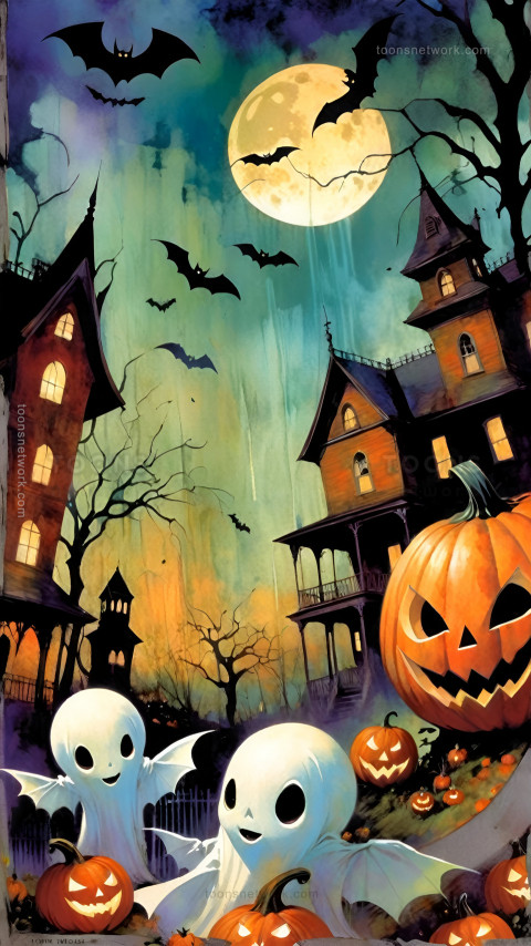 Halloween Village, Haunted, Download Halloween Wallpaper #38