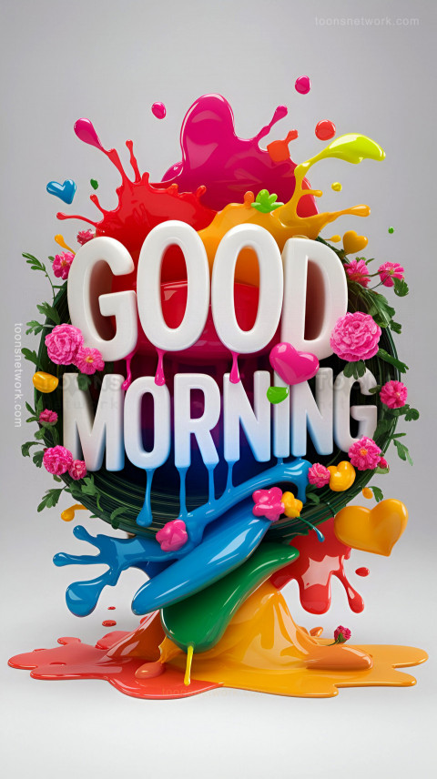 Abstract 4D Good Morning Message, Download Good Morning Images #25